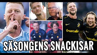 Sportbladet allsvenskan Säsongens snackisar  Seriens dödsstöt  Tar över Dif  Gais kommande ras [upl. by Muhcon]