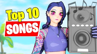 Top 10 BEST Songs To Use For Your Fortnite Montages Season 6 [upl. by Nipsirc]