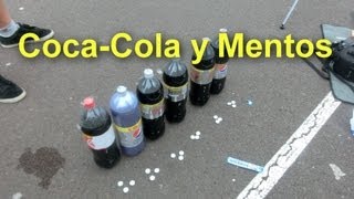 🚀CocaCola y Mentos quotCohete caseroquot [upl. by Magnolia]