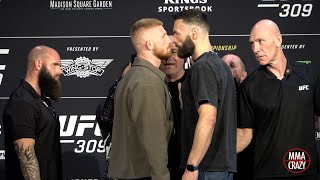 UFC 309 Pre Fight Press Conference FACE OFF Highlights [upl. by Randie]