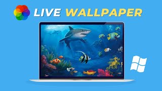 How to Set Live Wallpaper in Windows 1011 PC [upl. by Egiedan]