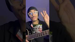 Ishq Guitar Lesson  3 Open Chords  Easy For Beginners shorts [upl. by Yasmar966]