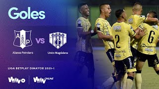 Alianza Petrolera vs Unión Magdalena goles Liga BetPlay Dimayor 2023I  Fecha 8 [upl. by Stillas]