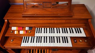 To Life LChaim  Fiddler on the Roof  Kimball 702P Electramatic Player Spinet Organ [upl. by Harlene]