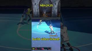 NBA 2K25 BEST SHOOTING CENTER nba2k25 nba2k25bestbuild nba2k [upl. by Eduardo45]