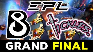 DENDI IN THE GRAND FINAL EPL  B8 vs TEAM TICKLES  EPL SEASON 14 DOTA 2 [upl. by Eneleahs]