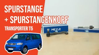 Wie Transporter T5 Spurstange Spurstangenkopf wechseln 🚗 [upl. by Aysahc698]