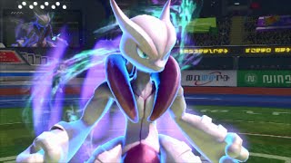 Pokken Tournament  Mewtwo Combo Exhibition [upl. by Stimson]