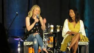 Emilie de Ravin amp Karen David OUAT Orlando 2018 Panel [upl. by Werra]