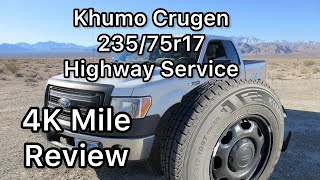 KHUMO CRUGEN HT51 LIGHT TRUCK TIRES [upl. by Rovit829]