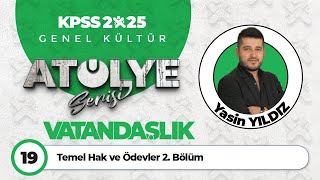 19  Temel Hak ve Ödevler 2 Bölüm  Yasin YILDIZ [upl. by Anoval]