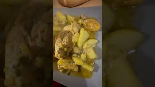 TAJINE POULET AU CITRON CONFIT OLIVES PATTATES [upl. by Meikah]