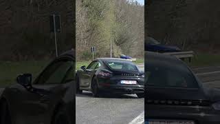 Porsche 718 Boxter drift fail RS3 did it better porsche drift fail [upl. by Aihtenak861]