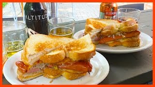 The Knackwurst Double Grilled Cheese Recipe  Cook amp Review Ep 13 [upl. by Neral]