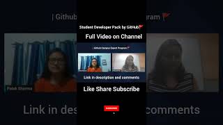 Student Developer Pack by GitHub  Application Process of GCE coding podcast job dev opensource [upl. by Hazrit]