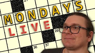 Monday NYT Crosswords Live from the archive 10042024 [upl. by Gilead]