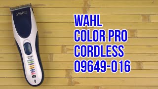 Распаковка WAHL Color Pro Cordless 09649016 [upl. by Norma]