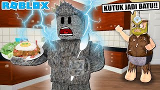 PAK UNAT MARAH BESAR KVTUK PANDU GAMING JADI BATU KARENA MAKAN INI DI ROBLOX [upl. by Yemorej789]