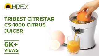 Tribest CitriStar CS1000 Citrus Juicer [upl. by Inuat]