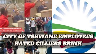 CITY OF TSHWANE EMPLOYEES CELEBRATE THE DEPARTURE OF CILLIERS BRINK AS THEIR MAYOR WHY [upl. by Noruq]