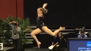 Madison Kocian UCLA Floor 2017 NCAA Regionals 9875 [upl. by Koorb837]