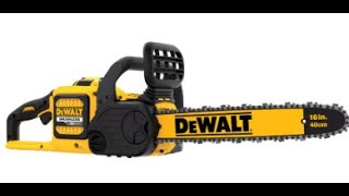 Dewalt Electric Chainsaw Assembly [upl. by Ojillek555]