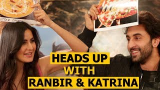 Ranbir Kapoor amp Katrina Kaif Play Heads Up Challenge [upl. by Etteval]