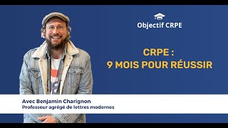 CRPE  CRPE 2024  9 mois pour réussir [upl. by Ikcaj]