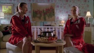 Glee Brittany and Kitty on Fondue for two 4x17 [upl. by Burleigh]