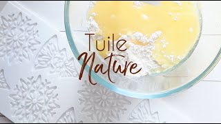 Recette tuiles sans amande  Tuiles dentelle  SCRAPCOOKING® [upl. by Colley]