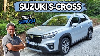 Yeni Suzuki SCross test sürüşü 2022  Hibrit ve 4x4 avantajı [upl. by Yesrod]