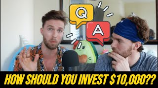 How Should You Invest 10000  QampA with the Mikkelsen Twins [upl. by Aisatana]