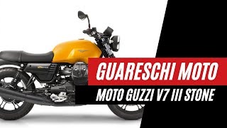 Guareschi Moto  Moto Guzzi V7 III Stone  Test Ride [upl. by Norra]