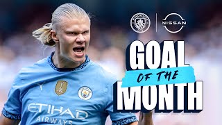 Man Citys August Goals of the Month  Bernardo Haaland and Kovacic [upl. by Goodson980]