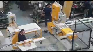 MÃQUINA SERRA FITA AUTOMATICA PARA PAPEL INTERFOLHA [upl. by Jadda]