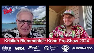 Kristian Blummenfelt Breakfast with Bob Kona PreShow 2024 [upl. by Hamitaf]