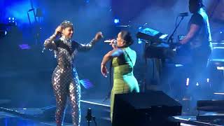 “On My Mind” Jorja Smith X Alicia Keys Live O2 Arena London [upl. by Adlay]