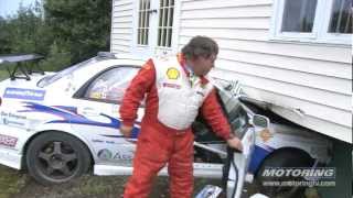 Targa Newfoundland House Crash [upl. by Aiek56]