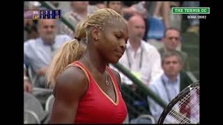 Serena Williams v Jennifer Capriati  2002 Rome SF Highlights [upl. by Aissatan]