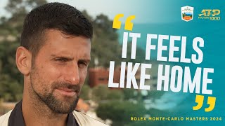 Novak Djokovic On Clay Swing amp Sinner quotBest Player In The Worldquot  2024 Rolex MonteCarlo Masters [upl. by Dowzall]