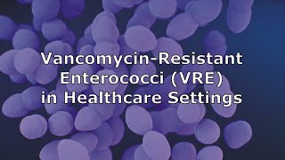 VancomycinResistant Enterococci VRE in Healthcare Settings [upl. by Hestia924]