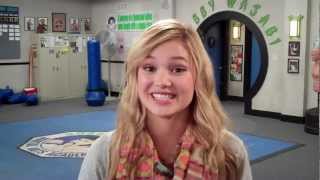 Behind The Scenes Of quotKickin Itquot with Olivia Holt Kim [upl. by Gant]