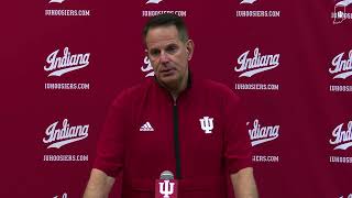 Indiana University Football Media Conference Monday September 16 2024 Curt Cignetti [upl. by Strepphon]