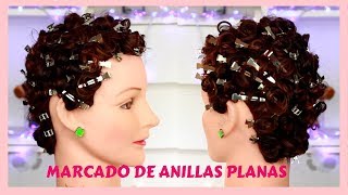 MARCADO DE ANILLAS PLANAS 🎀  sandranewlook [upl. by Odab]