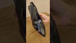 Slingback pointed heels  Ajio  unboxing explore ytshorts viralvideo [upl. by Elohcin443]