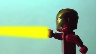 Lego Iron Man Theme Song [upl. by Vallo]