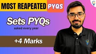 Sets Class 11 JEE Main  Most Repeated PYQs  Vora Classes [upl. by Lienahs65]