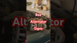 Bad Alternator Symptoms How To Tell If Your Alternator Is Failing [upl. by Acirretal741]