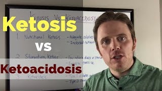 Ketosis vs Ketoacidosis  Whats The Difference [upl. by Yrkcaz]