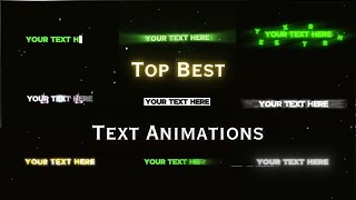 Top Animation Expert Reveals Best Alight Motion Text Animation Techniques [upl. by Anihta]